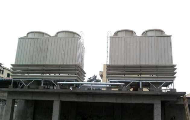 鋼結構大型工業(yè)冷卻塔皮帶